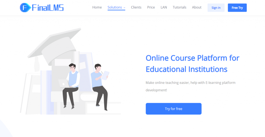 learning management system online
